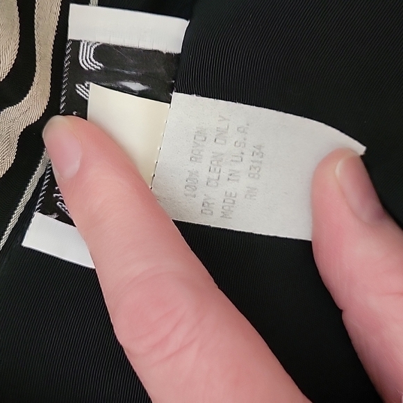 VTG MENU 1980s Striped Belted High Waist Landgirl Power Jumpsuit - Picture 16 of 16